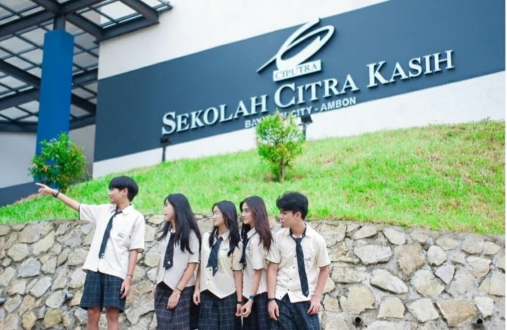 Gedung Sekolah Citra Kasih Ambon sebagai sekolah modern di Ambon