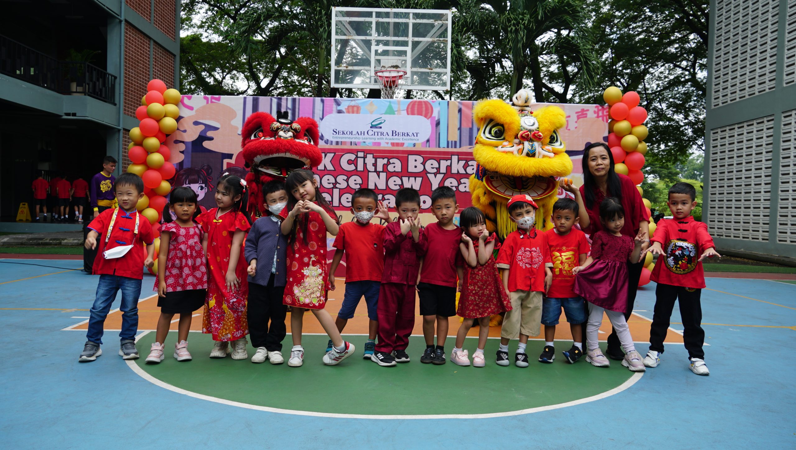 Perayaan Imlek di TK di Surabaya KB TK Citra Berkat