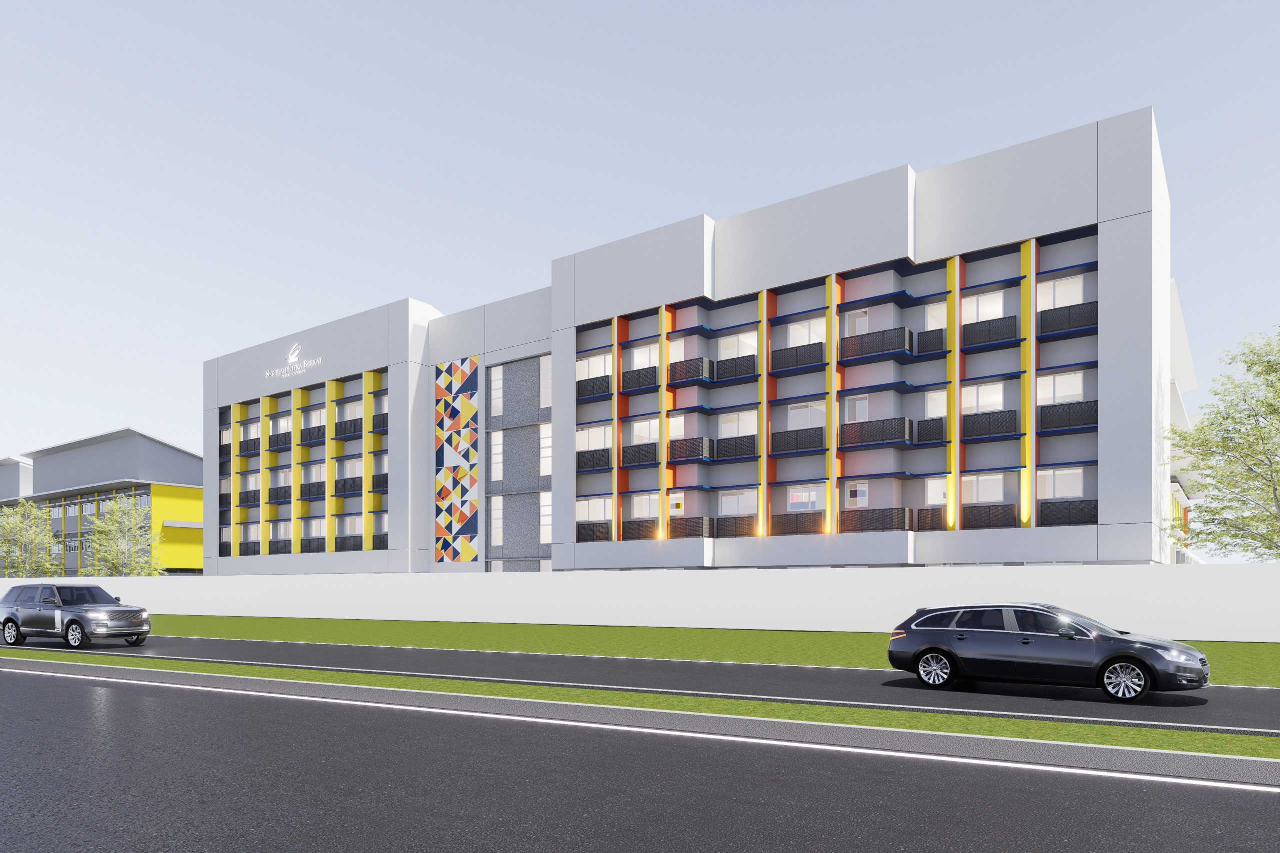 Siswa Sekolah Citra Berkat Tangerang belajar dalam lingkungan sekolah yang nyaman dengan program karakter PPals dan fasilitas pendukung