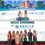Penandatanganan kerja sama antara ECUST China dengan Yayasan Ciputra Pendidikan dan Yayasan Citra Berkat di Sekolah Citra Kasih Citra Garden Jakarta