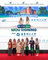 Penandatanganan kerja sama antara ECUST China dengan Yayasan Ciputra Pendidikan dan Yayasan Citra Berkat di Sekolah Citra Kasih Citra Garden Jakarta