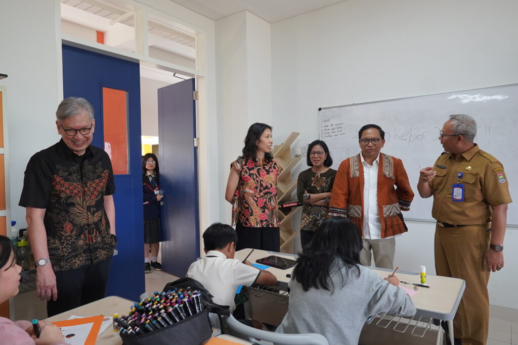 Gedung 4 Sekolah Citra Berkat Tangerang dengan fasilitas pembelajaran modern